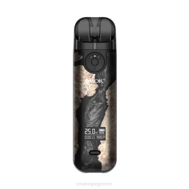 SMOK NOVO 4 κιτ - SMOK disposable vape μαύρο σταθεροποιητικό ξύλο 2L4H228