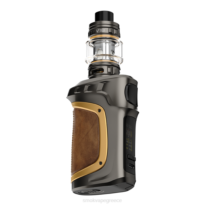 SMOK MAG-18 εργαλειοθήκη - SMOK disposable vape όπλο μεταλλικό χρυσό δέρμα 2L4H78