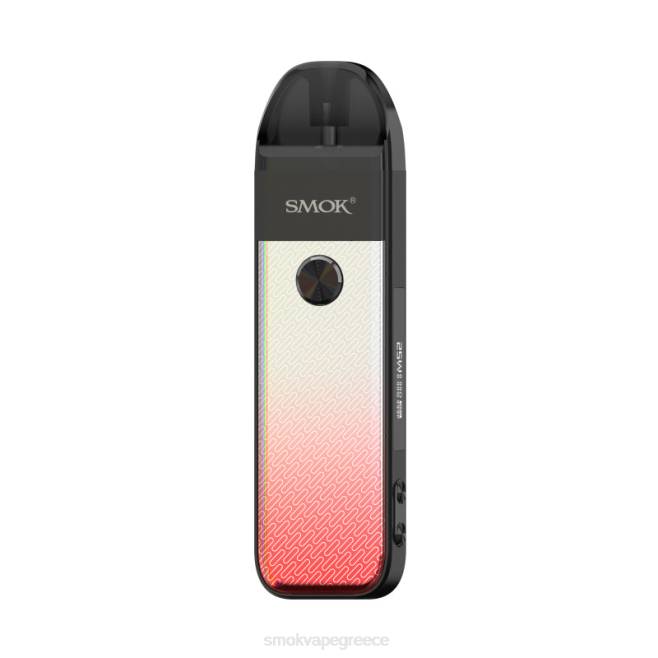 SMOK Pozz pro kit - SMOK vape Greece ασημί κόκκινο κράμα 2L4H121