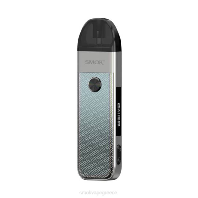 SMOK Pozz pro kit - SMOK vape pods Greece ασημί μαύρο κράμα 2L4H120